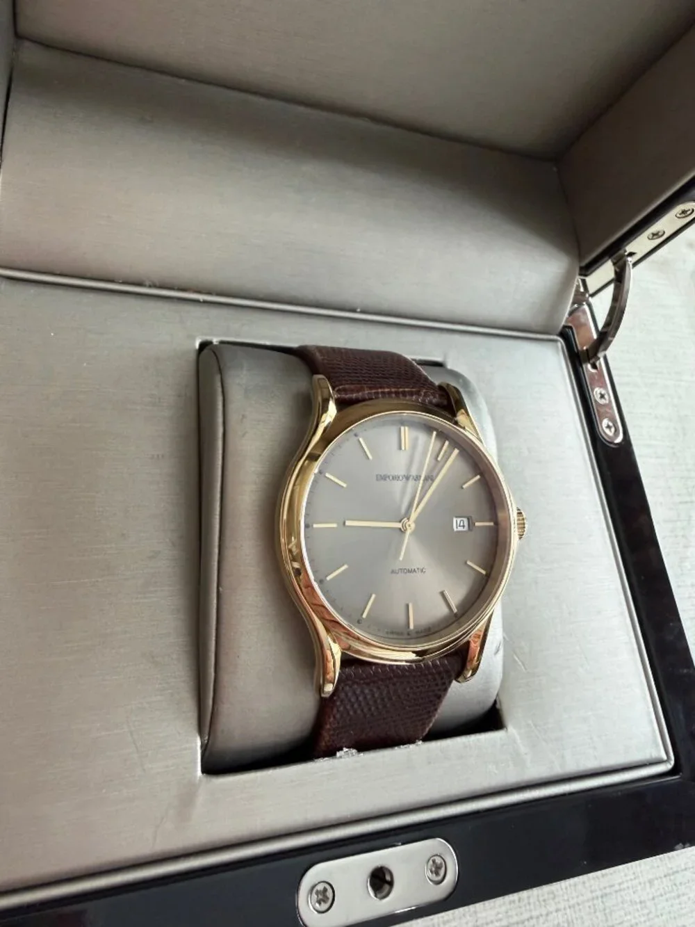 Men’s Automatic EMPORIO ARMANI Swiss Made ARS3004 - Picture 11 of 11